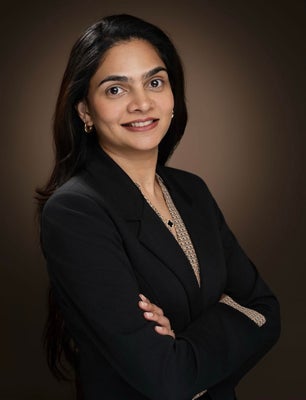 Portrait of Krutika Patel, Associate.
